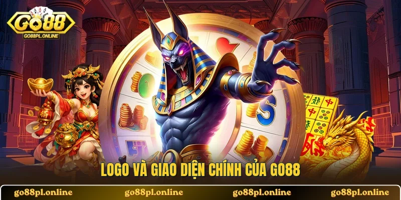 Logo và giao diện chính của GO88